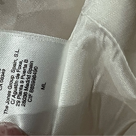 Anne Klein Tweed Zip Blazer Suit Jacket Coral Sparkle Flap Pocket Size 2 NEW - Picture 7 of 9